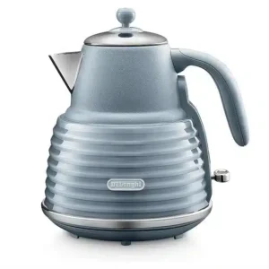 Stainless Steel Mineral Blue Kettle - 1.5 Liter: Stylish and Durable