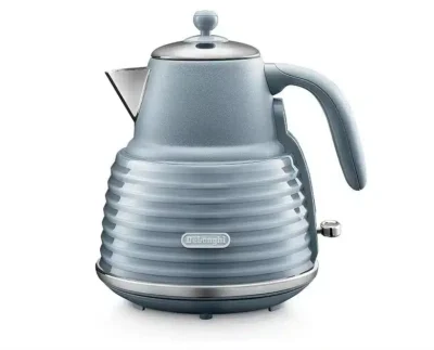Stainless Steel Mineral Blue Kettle - 1.5 Liter: Stylish and Durable