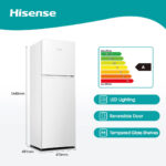 Hisense H225TWH | (Combi) Refrigerator - Image 3