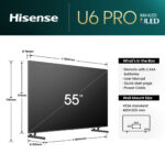 Hisense 55U6N Mini-LED ULED 4K TV - Image 9