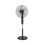 Powerful Dolphin 18" Black Stand Fan - 5 Blades ME-1920