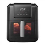 Hisense H06AFBS1S1 5L 1700W Digital Air Fryer Silver Black