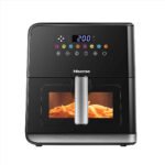 Hisense H09AFBKS4S 8L 1700W Digital Air Fryer with Viewing Window Black