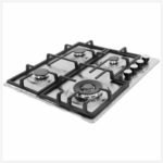 Hisense HHU60GAGR Hob 60cm Gas Stainless Steel Heavy Grill