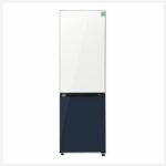 Samsung 339L RB33T307029 Refrigerator: Efficient Bottom Freezer & Metal Cooling